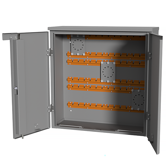 Utility Transformer Metering Cabinet