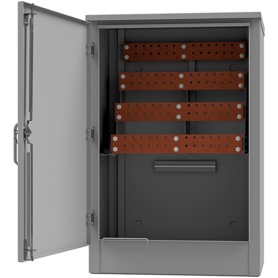 Power Tap Series - Termination Cabinet Open left