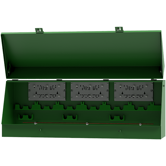 Medium Voltage Sectionalizing Cabinet - left view