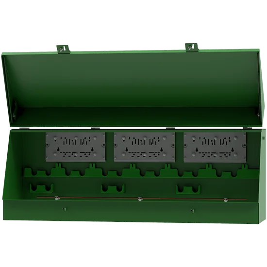 Medium Voltage Sectionalizing Cabinet - left view